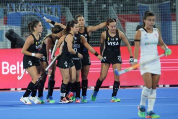 Las Leonas golearon a España y están en semis del Mundial Las Leonas golearon a España y están en semis del Mundial