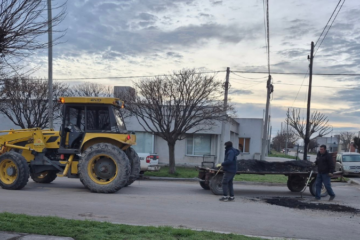 Rivera: comenzó un plan de bacheo para mejorar el estado de las calles Rivera: comenzó un plan de bacheo para mejorar el estado de las calles