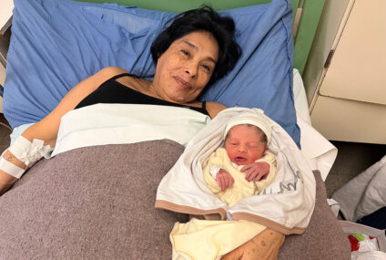 Una mujer de 62 años se convirtió en la madre de mayor edad en Argentina Una mujer de 62 años se convirtió en la madre de mayor edad en Argentina