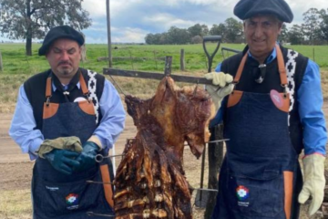 Con presencia riverense, Miguel Riglos se prepara para la 7ª Fiesta Nacional del Asador Criollo Con presencia riverense, Miguel Riglos se prepara para la 7ª Fiesta Nacional del Asador Criollo