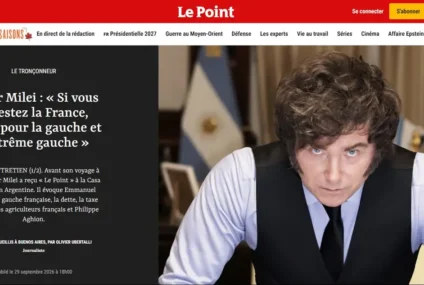 “Son bienvenidos para venir a llenarse los bolsillos”: el mensaje de Milei a inversores franceses “Son bienvenidos para venir a llenarse los bolsillos”: el mensaje de Milei a inversores franceses