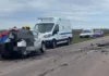 Un muerto y un herido grave por un choque frontal en la Ruta Nacional 5 Un muerto y un herido grave por un choque frontal en la Ruta Nacional 5