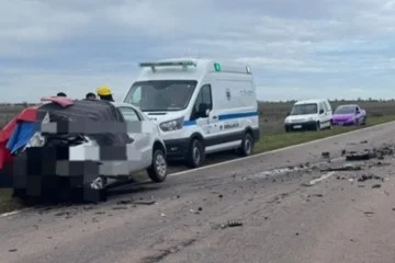 Un muerto y un herido grave por un choque frontal en la Ruta Nacional 5 Un muerto y un herido grave por un choque frontal en la Ruta Nacional 5
