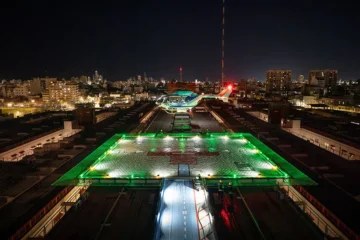 Tras más de una década sin actividad, el Garrahan realizó su primer traslado sanitario nocturno Tras más de una década sin actividad, el Garrahan realizó su primer traslado sanitario nocturno