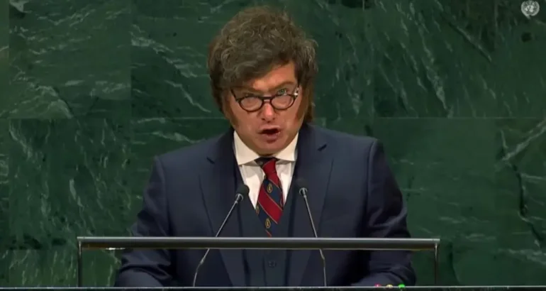En la Asamblea General, Milei dijo que la ONU es una casta de “parásitos” y que ignoró la causa Malvinas En la Asamblea General, Milei dijo que la ONU es una casta de “parásitos” y que ignoró la causa Malvinas