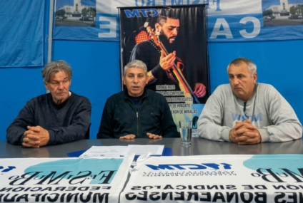 Dos por ciento no alcanza: Los trabajadores municipales de Adolfo Alsina exigen que el aumento no quede detrás de la inflación Dos por ciento no alcanza: Los trabajadores municipales de Adolfo Alsina exigen que el aumento no quede detrás de la inflación