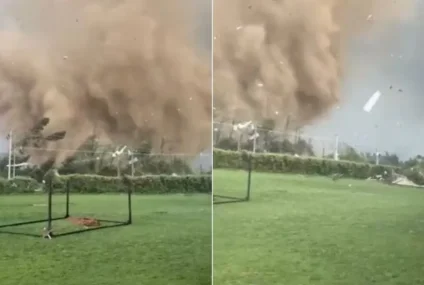 Emergencia en Chile: un tornado destruyó un colegio y provocó daños en una zona residencial Emergencia en Chile: un tornado destruyó un colegio y provocó daños en una zona residencial