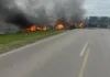 Dos camioneros murieron en un trágico choque en la Ruta Provincial 1 Dos camioneros murieron en un trágico choque en la Ruta Provincial 1