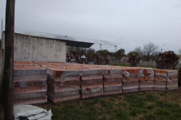 La Escuela Primaria N.º 41 de Rivera ya recibió los primeros ladrillos para construir su futuro SUM La Escuela Primaria N.º 41 de Rivera ya recibió los primeros ladrillos para construir su futuro SUM
