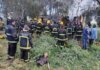 Bomberos Voluntarios de la región participaron de una capacitación sobre incendios de estructura en Rivera Bomberos Voluntarios de la región participaron de una capacitación sobre incendios de estructura en Rivera
