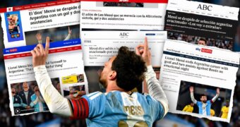 “Último Tango”, “Dios” y “Leyenda”: la repercusión de la despedida de Lionel Messi en los medios del mundo “Último Tango”, “Dios” y “Leyenda”: la repercusión de la despedida de Lionel Messi en los medios del mundo
