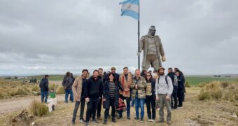 Ricardo Iorio, eterno: inauguraron una imponente escultura en el sudoeste bonaerense Ricardo Iorio, eterno: inauguraron una imponente escultura en el sudoeste bonaerense