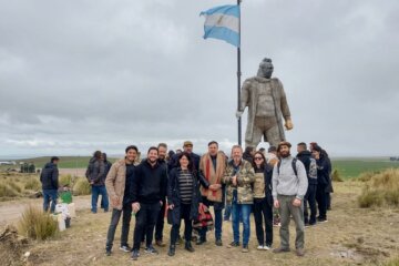 Ricardo Iorio, eterno: inauguraron una imponente escultura en el sudoeste bonaerense Ricardo Iorio, eterno: inauguraron una imponente escultura en el sudoeste bonaerense