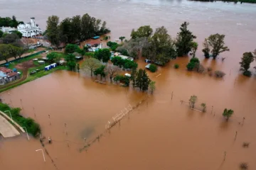 Creciente del río Uruguay: familias evacuadas en Concordia y sectores de la ciudad bajo agua Creciente del río Uruguay: familias evacuadas en Concordia y sectores de la ciudad bajo agua