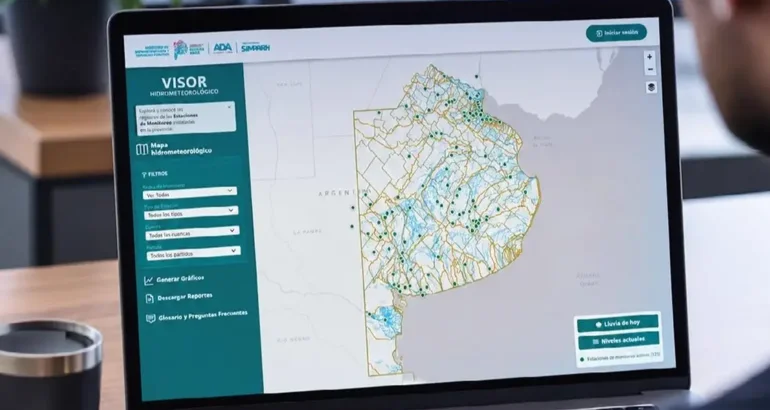 La Provincia presentó un visor hidrometeorológico para monitorear lluvias, anticipar inundaciones y fenómenos extremos en tiempo real La Provincia presentó un visor hidrometeorológico para monitorear lluvias, anticipar inundaciones y fenómenos extremos en tiempo real